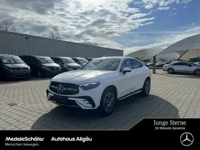 Brugt Mercedes GLC450 AMG 367 HK (269 kW) 2023 Hvid Coupe