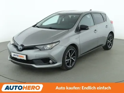 Gebraucht Toyota Auris Hybrid Style 136 PS (100 kW) 2018 Grau Kleinwagen