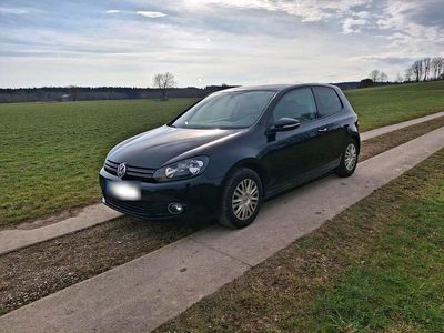 Gebraucht VW Golf VI Comfortline 122 PS (89 kW) 2009 Schwarz Kleinwagen