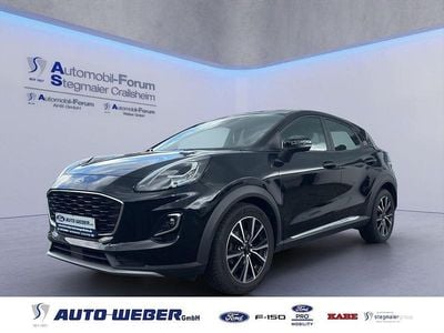Obsidianschwarz metallic Gebraucht 2020 Ford Puma Titanium SUV | 12.490 € (Guter Preis)