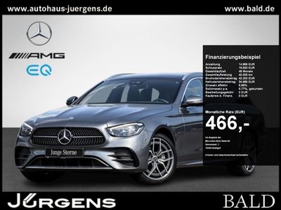 gebraucht Mercedes E300 T 4M AMG/Wide/LED/Pano/AHK/360/Easy/19"