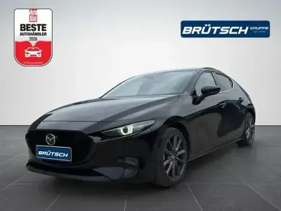 Gebraucht Mazda 3 Selection 122 PS (89 kW) 2019 Jet black metallic Limousine