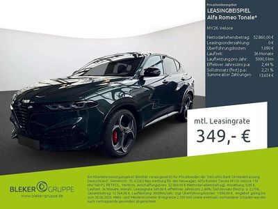 Neu Alfa Romeo Tonale Veloce 160 PS (117 kW) 2026 Verde monza SUV