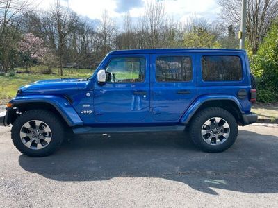 gebraucht Jeep Wrangler 2.2l CRDi Unlimited Sahara Automati...