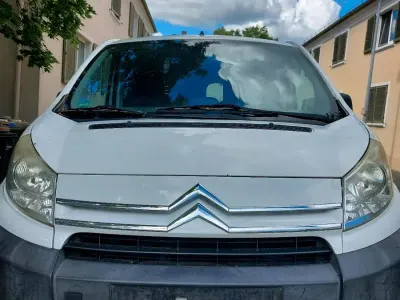 Gebraucht Citroën Jumpy 90 PS (66 kW) 2009 Weiß Van / Kleinbus