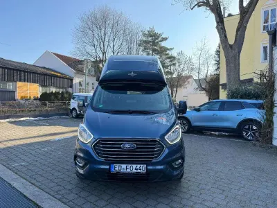Gebraucht Ford Transit Custom Trend 150 PS (110 kW) 2024 Chromablau metallic Van / Kleinbus