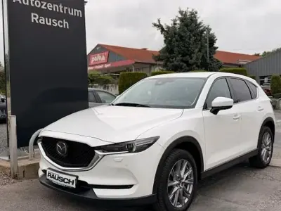 Gebraucht Mazda CX-5 Sports-Line 194 PS (142 kW) 2020 Weiß SUV