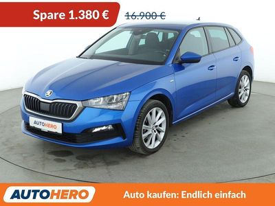 Second-hand Skoda Scala Clever 110 CP (80 kW) 2022 Albastru Hatchback