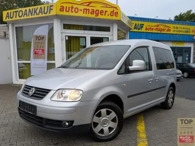 Gebraucht VW Caddy Life 109 PS (80 kW) 2009 Silber Van / Kleinbus