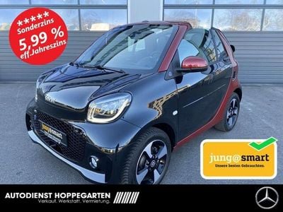 Gebraucht Smart ForTwo Electric Drive Exclusive 60 kW (82 PS) 2024 Schwarz Cabrio
