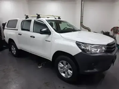 Brugt Toyota HiLux 150 HK (110 kW) 2019 Hvid Pickup / Ladvogn