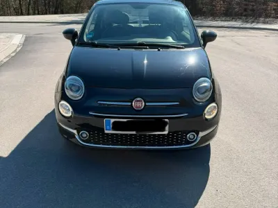 Gebraucht Fiat 500 Lounge 69 PS (50 kW) 2017 Schwarz Kleinwagen
