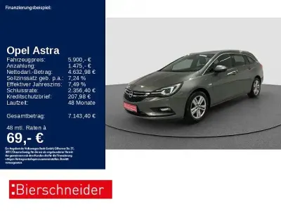 Gebraucht Opel Astra 150 PS (110 kW) 2019 Quarz grau Kombi