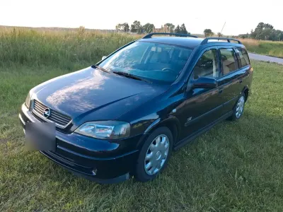 Gebraucht Opel Astra 84 PS (61 kW) 2003 Blau Kombi