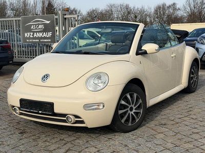 Gebraucht VW New Beetle Cabriolet Highline 116 PS (85 kW) 2004 Harvestmoonbeige Cabrio