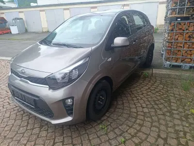 Gebraucht Kia Picanto Edition 7 67 PS (49 kW) 2019 Beige Kleinwagen