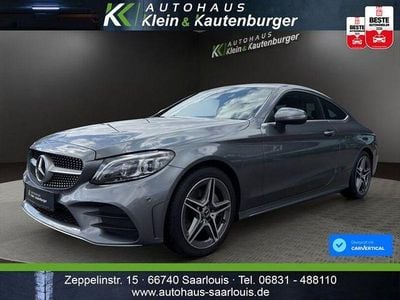Second-hand Mercedes C200 AMG line 197 CP (144 kW) 2019 Gri Coupe