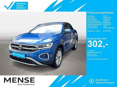 Gebraucht VW T-Roc Cabriolet Style 150 PS (110 kW) 2025 Blau Cabrio
