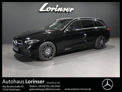 Schwarz Gebraucht 2022 Mercedes C200 Avantgarde Kombi | 43.700 €