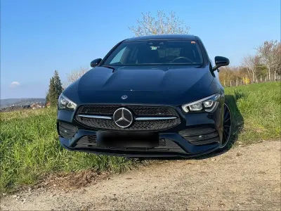 Gebraucht Mercedes CLA220 190 PS (139 kW) 2020 Schwarz Coupé