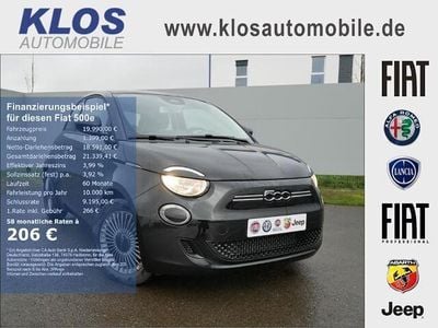 Gebraucht Fiat 500e Icon 87 kW (119 PS) 2022 Schwarz Limousine