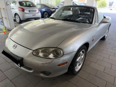 Używany Mazda MX5 110 KM (80 kW) 2001 Srebrny Kabriolet