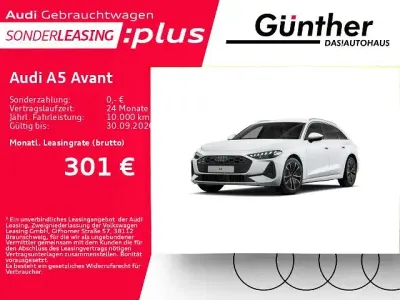 Gebraucht Audi A5 Basis 204 PS (150 kW) 2025 Gletscherweiß metallic Kombi