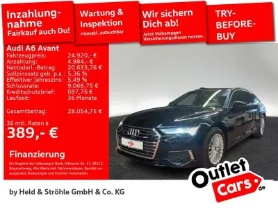 Gebraucht Audi A6 Design 299 PS (219 kW) 2022 Brillantschwarz Kombi