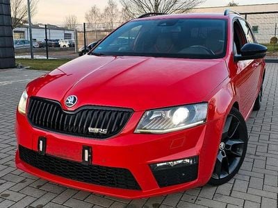Gebraucht Skoda Octavia vRS 184 PS (135 kW) 2015 Rot Kleinwagen