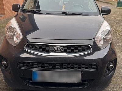 Gebraucht Kia Picanto 67 PS (49 kW) 2015 Schwarz Kleinwagen