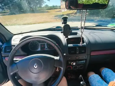 Gebraucht Renault Clio 55 PS (40 kW) 2003 Blau Kleinwagen