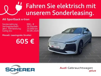 Brugt Audi e-tron Sportback Performance 269 kW (367 HK) 2025 Hvid SUV