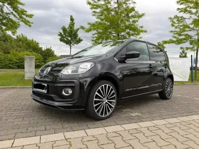 Gebraucht VW up! high up! 90 PS (66 kW) 2017 Schwarz Kleinwagen