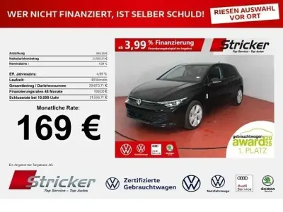 Neu VW Golf VIII Life 116 PS (85 kW) 2026 Grenadillschwarz metallic Limousine