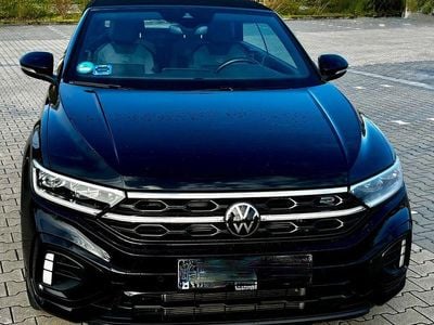 Gebraucht VW T-Roc Cabriolet R-line 150 PS (110 kW) 2024 Schwarz Cabrio