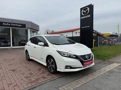 Usata Nissan Leaf N-Connecta 89 kW (122 CV) 2019 Bianco Utilitaria