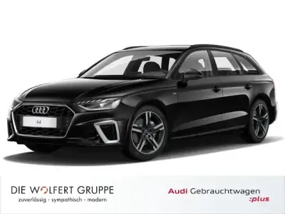 Second-hand Audi A4 S-Line 204 CP (150 kW) 2021 Negru Break