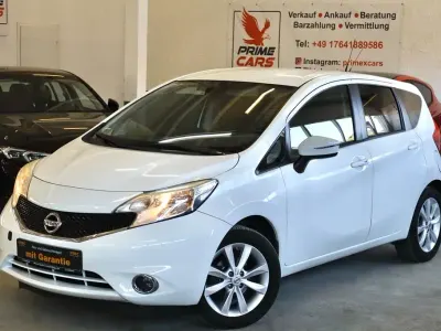 Used Nissan Note Acenta+ 98 HP (72 kW) 2016 White Hatchback