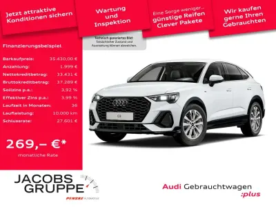 Gebraucht Audi Q3 Sportback S-Line 150 PS (110 kW) 2025 Weiß SUV