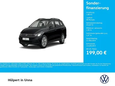 Gebraucht VW Golf VIII Life 150 PS (110 kW) 2023 Schwarz Kombi