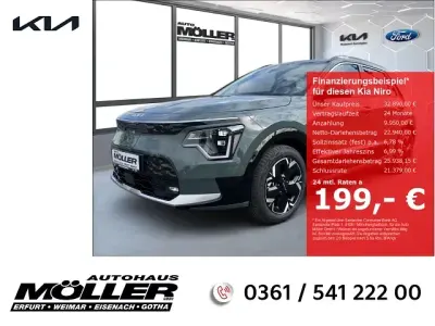 Second-hand Kia e-Niro Inspiration 150 kW (204 CP) 2023 Verde SUV