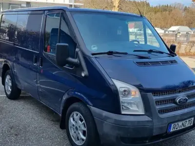 Gebraucht Ford Transit 101 PS (74 kW) 2014 Blau Van / Kleinbus