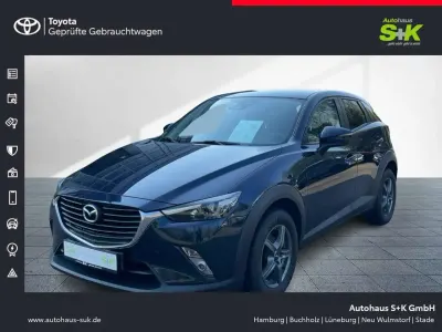 Używany Mazda CX-3 Exclusive-Line 120 KM (88 kW) 2016 Niebieski SUV