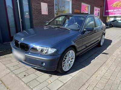 Usata BMW 320 Sport Line 170 CV (125 kW) 2003 Blu Berlina