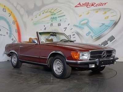 Second-hand Mercedes SL350 200 CP (147 kW) 1972 Roșu Cabrio