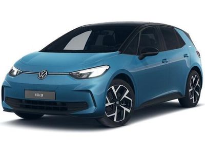 Blau (costa azul metallic schwarz) Neu 2026 VW ID.3 Pure Kleinwagen | 36.530 € (Teuer)