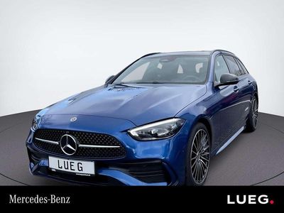Gebraucht Mercedes C220 AMG Edition 1 200 PS (147 kW) 2026 Metalliclack spektralblau Kombi