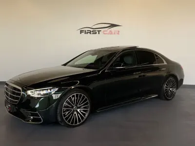 Brugt Mercedes S400 AMG line 330 HK (242 kW) 2021 Grøn Sedan