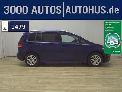 Gebraucht VW Touran Comfortline 150 PS (110 kW) 2021 Blau Van / Kleinbus