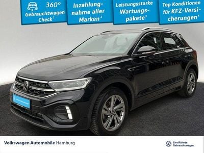 Gebraucht VW T-Roc R-line 110 PS (80 kW) 2023 Deep black perleffekt SUV